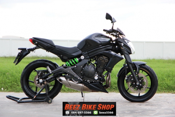 <<ดาวน์ 45,000>>ขาย Kawasaki ER650 ABS รุ่นปี 2014 สภาพป้ายแดง วิ่ง1000โล