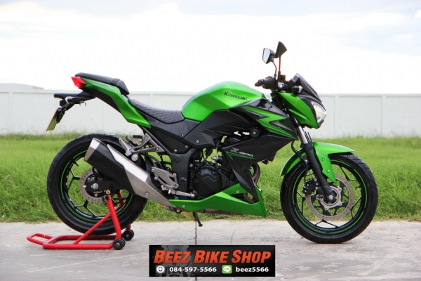 ขาย Kawasaki Z300 ABS รุ่นปี 2015 สภาพป้ายแดง วิ่งน้อย 3,000 โล ทะเบียนพร้อมโอน