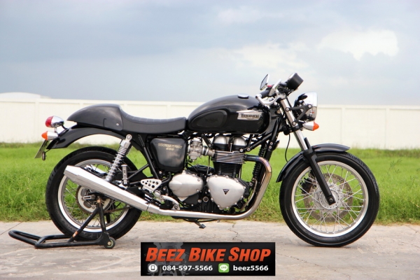 <<ดาวน์ 95,000>>ขาย TRIUMPH Thruxton900 ปี2013 สภาพป้ายแดง นางฟ้า ทะเบียน