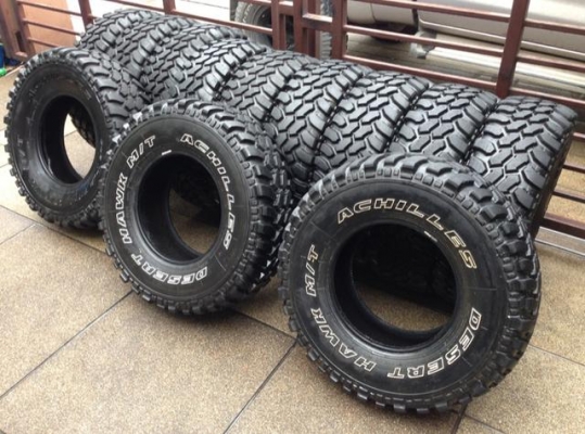 ยาง Mud achilles 31 10.5 R15 สภาพดอกป้ายแดงดอกเต็ม ไม่มีปะ ราคาเร้าใจ