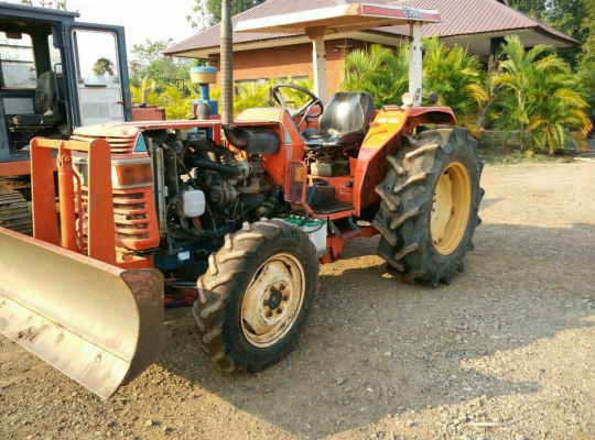 รถไถนา KUBOTA L1-435 เครื่อง45แรงม้าใช้งาน5665ช.ม พร้อมโรตารี่ปั่น่รถใช้งาน6พันช.มเศษ