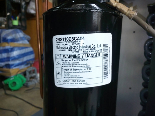 ขายแอร์ดรายเออร์เครื่องทำลมแห้งใช้กับปั๊มลม15,20,30cแรง ( เครื่องพร้อมใช้งาน รับประกัน 1 ปี )