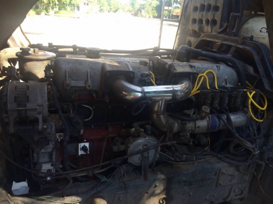 ขายรถพ่วงไม่ดัมพ์ Hino sumo227 วางเครื่อง K13D-260 แรง ยังไม่ลงเล่มมี inv จากเซียงกง ติดแก๊ส กระบะเหล็กไม่ดัมพ์ ลูก 2 เพลา