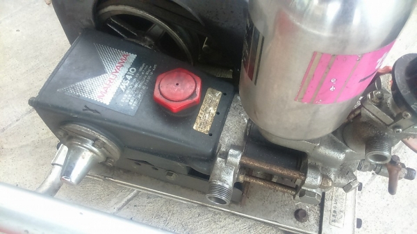 ขายเครื่องพ่นยามือสองเก่าญี่ปุ่น ปั๊มมารูยาม่า MS140พร้อมใช้ HONDA 5.5 HP