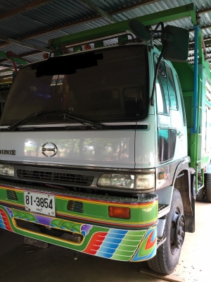 HINO 2K ปี 42  240แรง พ่วง 18 ล้อ ดั้ม เครื่อง เกียร์ เดิม ๆ ทั้งคัน