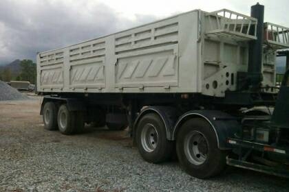 ขายหางเทนเลอร์ 2เพลาดั้มกะบะสามมิตร