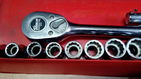 ขายชุดบ็อกSNAPON Made in USA. ขนาด4หุน ระบบมิลงานเก่าเก็บ