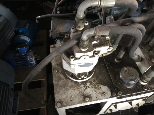 ชุดเพาเวอร์ยูนิต ไฮดรอลิก ยี่ห้อ YUKEN จากญี่ปุ่น มอเตอร์ขับขนาดสองแรงม้า