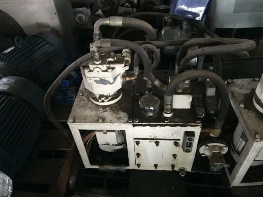 ชุดเพาเวอร์ยูนิต ไฮดรอลิก ยี่ห้อ YUKEN จากญี่ปุ่น มอเตอร์ขับขนาดสองแรงม้า