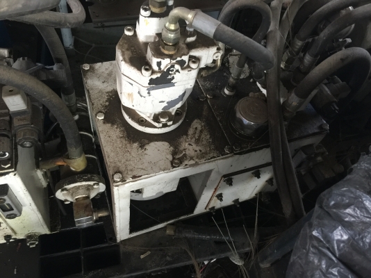 ชุดเพาเวอร์ยูนิต ไฮดรอลิก ยี่ห้อ YUKEN จากญี่ปุ่น มอเตอร์ขับขนาดสองแรงม้า