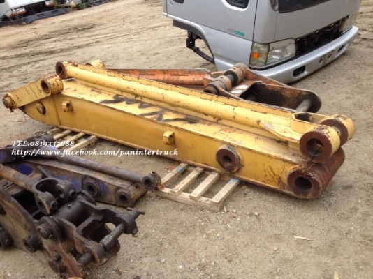 FROM JAPANอาร์มต่อปลายบุ๊งกี๋ ARM สำหรับรถขุดไซค์ 200LC, 220, 300/สลัก 90 มิล /ต่อยาวได้ถึง :2.50 เมตร/ ราคาเพียง 35,000 บาท สนใจรีบติดต่อ 0819337688