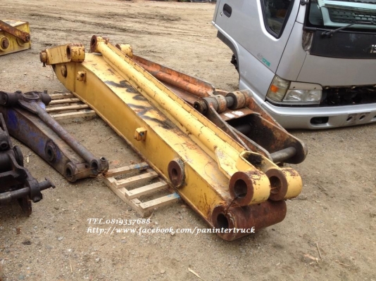 FROM JAPANอาร์มต่อปลายบุ๊งกี๋ ARM สำหรับรถขุดไซค์ 200LC, 220, 300/สลัก 90 มิล /ต่อยาวได้ถึง :2.50 เมตร/ ราคาเพียง 35,000 บาท สนใจรีบติดต่อ 0819337688