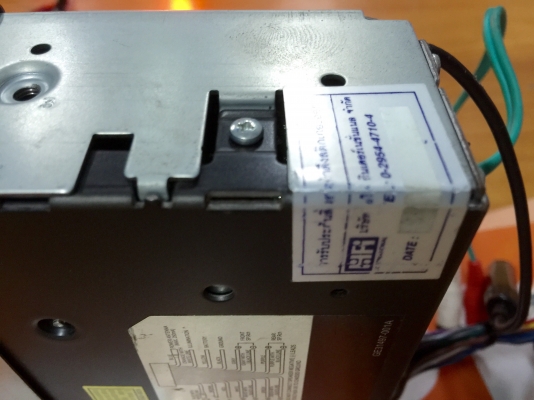 ขายวิทยุJVC KD-LH915 พร้อมช่องเสียบการ์ดSDปรีเอ้า3ชุด TOP