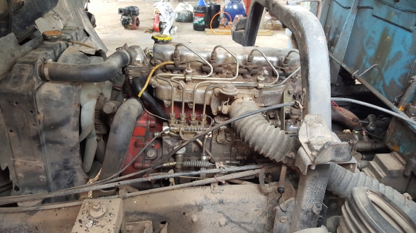 ขายรถบรรทุก 6 ล้อ HINO 117 แรงม้า  ติดเครน TADANO