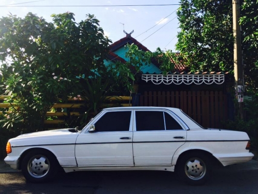 ขายBenz w123/230 เครื่องJติดแก๊ส(ใช้ได้2ระบบ) ทะเบียนเต็มพร้อมโอน 56,000บาท