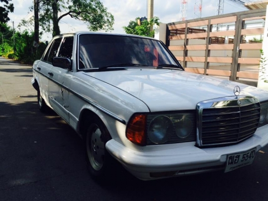 ขายBenz w123/230 เครื่องJติดแก๊ส(ใช้ได้2ระบบ) ทะเบียนเต็มพร้อมโอน 56,000บาท