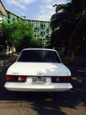 ขายBenz w123/230 เครื่องJติดแก๊ส(ใช้ได้2ระบบ) ทะเบียนเต็มพร้อมโอน 56,000บาท