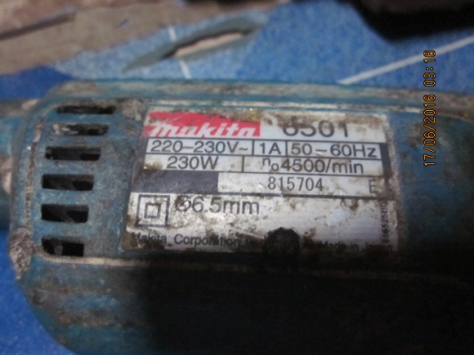 เหมาสว่านไฟฟ้า 3 ตัว ของแท้ครับผม(มากีต้า+แมคเท็ค)