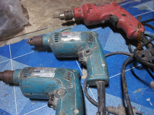 เหมาสว่านไฟฟ้า 3 ตัว ของแท้ครับผม(มากีต้า+แมคเท็ค)