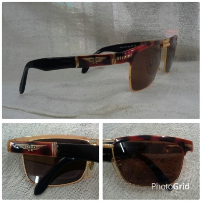 แว่นตาผู้พิทักษ์สันติราษฎร์  ตัวเทพบุตร!  Original POLICE handmade Italy