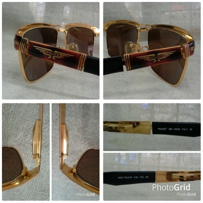 แว่นตาผู้พิทักษ์สันติราษฎร์  ตัวเทพบุตร!  Original POLICE handmade Italy