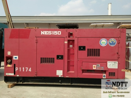 ขาย NIPPON SHARYO NES150SHE เครื่องปั่นไฟ เก่าญี่ปุ่นไม่เคยใช้งานในไทยครับ