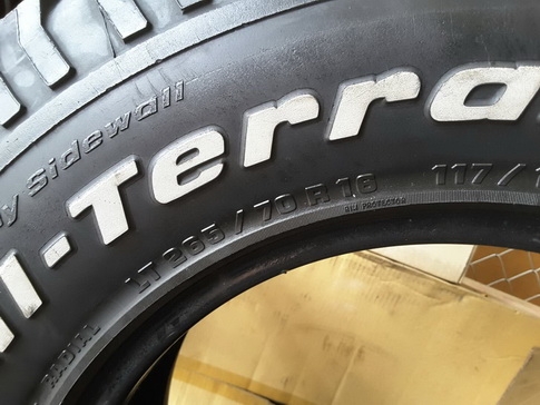 BF All USA. 265/70/16 ปลายปี11 สภาพดี 1ชุด