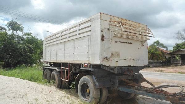 ขายลูกพ่วง 3เพลาดั้มเดิมเป็น2เพลา ใส่เป็นสามเพลาลงเล่มเรียบร้อย ขายลูกพ่วง 3เพลาดั้มเดิมเป็น2เพลา ใส่เป็นสามเพลาลงเล่มเรียบร้อย