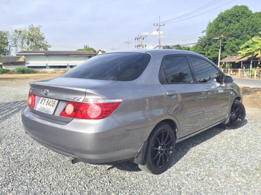 ขาย CITY ZX 1.5 V-TEC (AS) โฉม ZX ตัวท็อปสุด ปี 2006 - 2549 เกียร์ ออโต้ มี ABS AIRBAG 2 ลูก รถไม่เคยติดแก็สนะครับ รับประกันให้ครับ