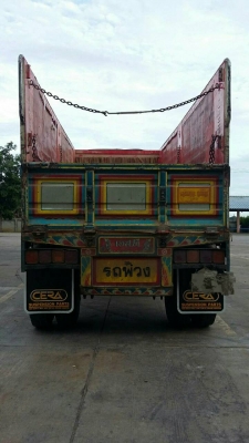 ขายรถพ่วง 18 ล้อ แม่-ลูก กระบะเหล็กคอกเกษตรไม่ดั้ม ISUZU 270 ปี.48 ปรายปี รถสวย ราคา.1750000 ต่อรอง