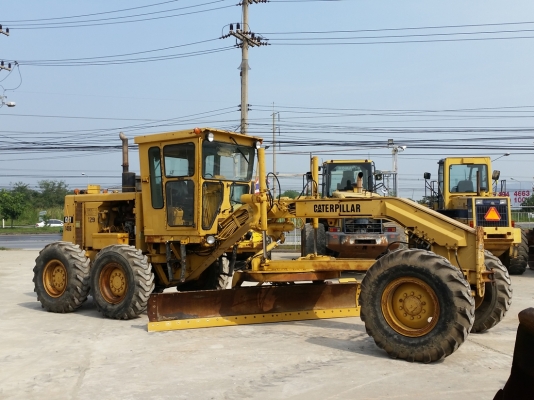 ขาย !! รถเกรด Caterpillar 140G นำเข้าจาก USA แท้ 1000\% Serial สูง 72V108xx สภาพสวย ไม่เคยใช้งานในไทย