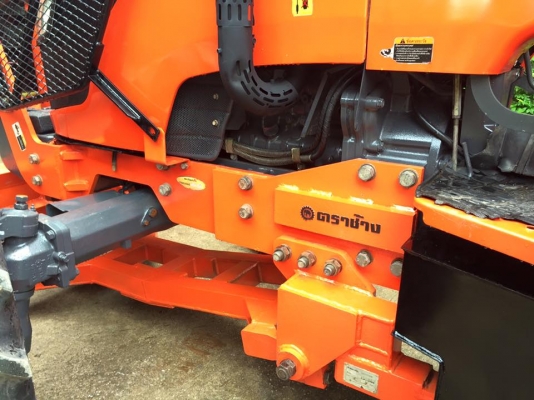 ขายรถไถ Kubota M7040 (4WD) พร้อมดันหน้า ผานพรวนช้าง พร้อมใช้งานครับ
