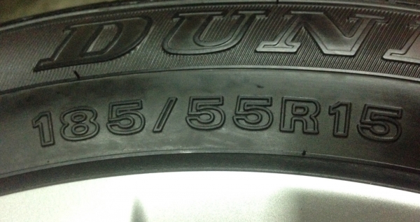 แม็ก4รู100 Mazda พร้อมยาง 185-55-15