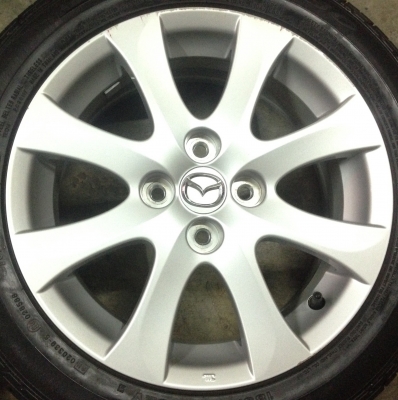 แม็ก4รู100 Mazda พร้อมยาง 185-55-15