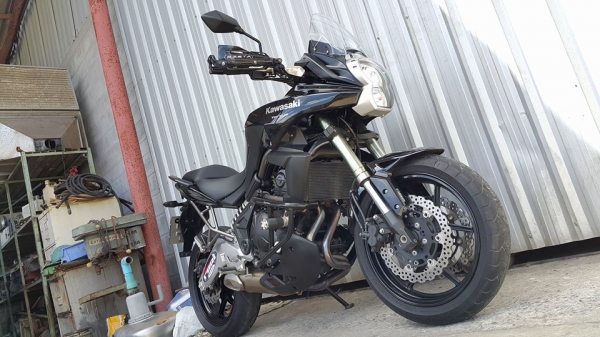 Versys วิ่งน้อย 5000 โลแท้ เจ้าของเป็นทหารไม่ค่อยได้ใช้ ต่อรองได้