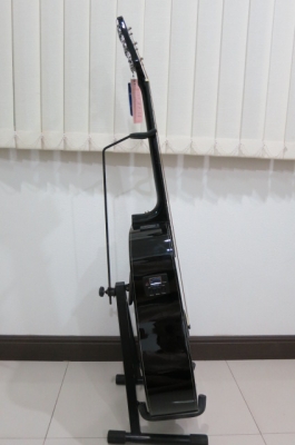 กีต้าร์โปร่งเว้าไฟฟ้า Mantic 41 นิ้ว รุ่น AG-1CE สีดำเงา สวยมาก EQ อย่างดี ของใหม่