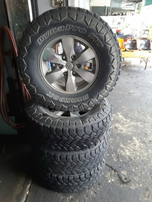 ล้อ Vigo + Yokohama AT 265/70/16 ปี11