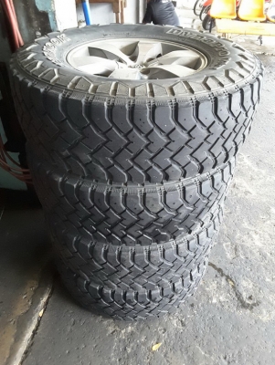 ล้อ Vigo + Yokohama AT 265/70/16 ปี11