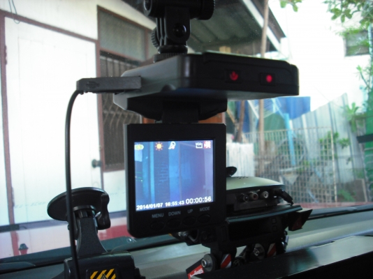 กล้องติดรถ HD Portable DVR