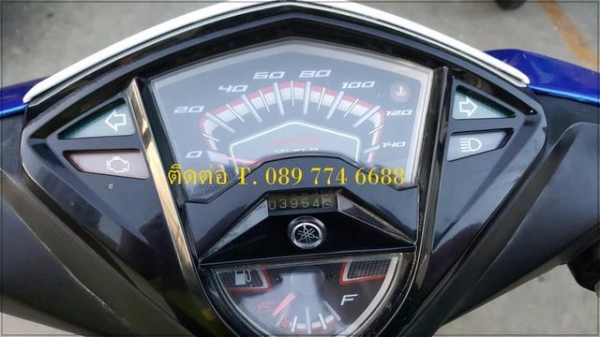 YAMAHA MIO 125MX ปี 2014 สีน้ำเงิน-ขาว มือสอง ทะเบียนกรุงเทพฯ สภาพดี ขับคล่อง YAMAHA MIO 125MX ปี 2014 สีน้ำเงิน-ขาว มือสอง ทะเบียนกรุงเทพฯ สภาพดี ขับคล่อง
