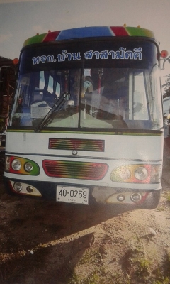 ขายรถบัสพร้อมใช้งานภาษีเต็มใช้อย่างเดียว