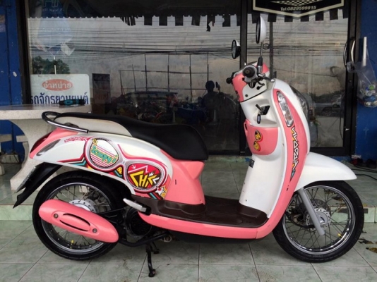 New Honda Scoopy i ลาย Vivid Me รถปี55 สวยๆราคาถูกๆครับ