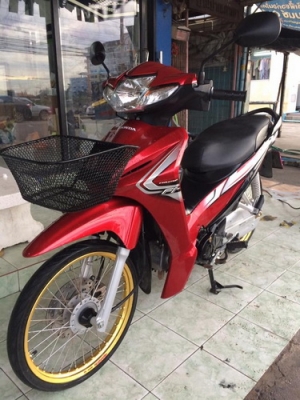 Honda Wave 110i Fi ตัวใหม่ รถปลายปี58 เครื่องเดิมๆ แต่งสวยภายนอกมาอย่างเดียวราคาถูกๆครับ