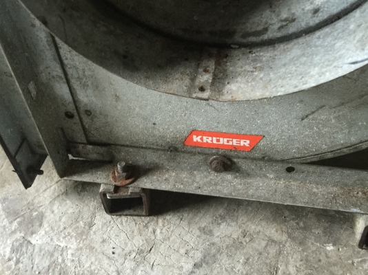 ชุดพัดลมโบร์เวอร์ดูด - เป่า ยี่ห้อ KRUGER ของเยรมัน มาพร้อมมอเตอร์แรงบิดสูงที่รอบ 925 รอบ/นาที