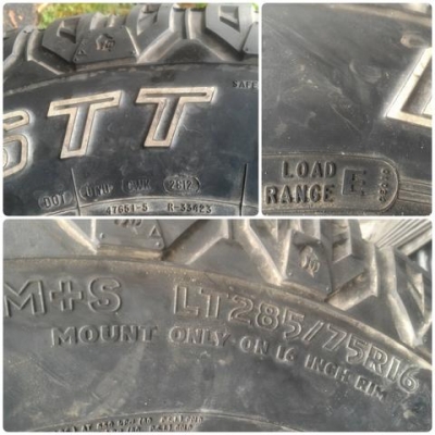 ขาย หรือ แลก ยาง Cooper STT MUD 285 75 16 USA ขาย หรือ แลก ยาง Cooper STT MUD 285 75 16 USA