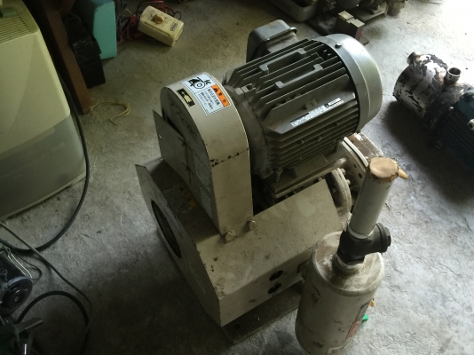 เครื่องอัดอากาศแบบโรตารี่พร้อมมอเตอร์ขับ  ยี่ห้อ ANLET จากญี่ปุ่น อัดอากาศได้เร็วมากๆ