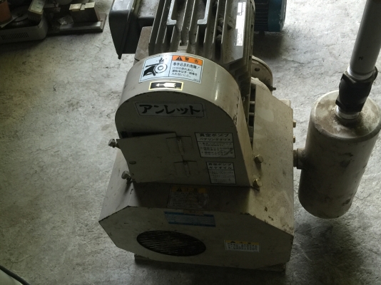 เครื่องอัดอากาศแบบโรตารี่พร้อมมอเตอร์ขับ  ยี่ห้อ ANLET จากญี่ปุ่น อัดอากาศได้เร็วมากๆ