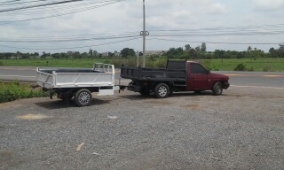 ขายหางดั้มพ์ ใช้ในสวน ไร่ ผู้รับเหมา โรงงานจดทะเบียนป้ายสีส้มใด้