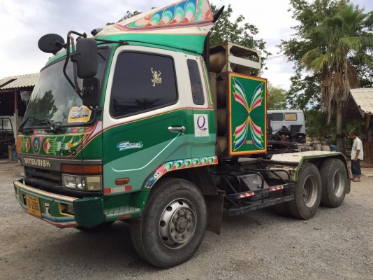 ขายหัวลาก ฟูโซ๋ M6 260 แรงปี48 ติดแก็สเครื่องเดิม  รถสวยพร้อมใชงาน