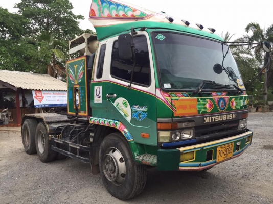 ขายหัวลาก ฟูโซ๋ M6 260 แรงปี48 ติดแก็สเครื่องเดิม  รถสวยพร้อมใชงาน